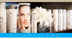 Desktop Screenshot of essenceskinclinic.com